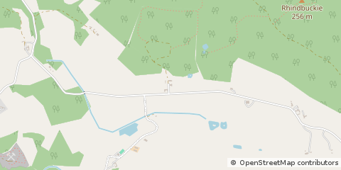 Map of Banchory, Aberdeenshire