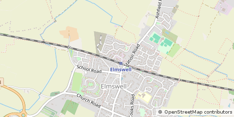 Map of Bury ST Edmunds, Suffolk