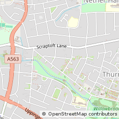 Map of Leicester