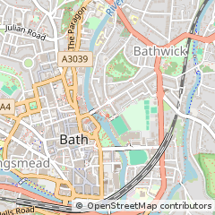 Map of Bath