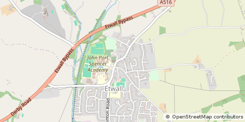 Map of Derby