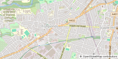 Map of Bristol