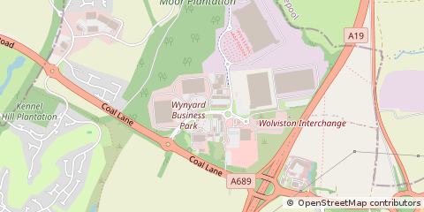 Map of Billingham