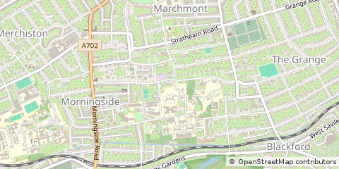 Map of Edinburgh
