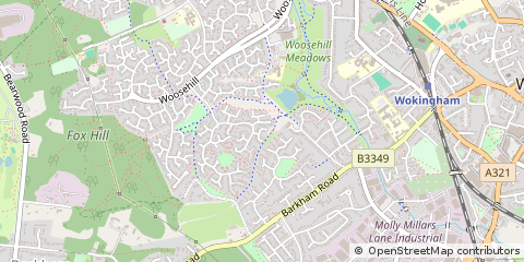 Map of Berkshire