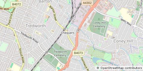 Map of Gloucester