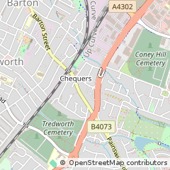Map of Gloucester