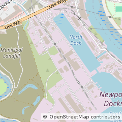 Map of Gwent