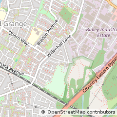Map of Coventry