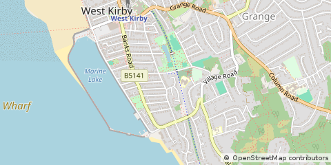 Map of Wirral