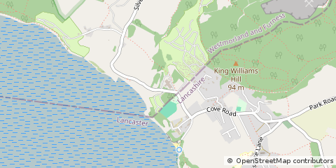 Map of Lancashire