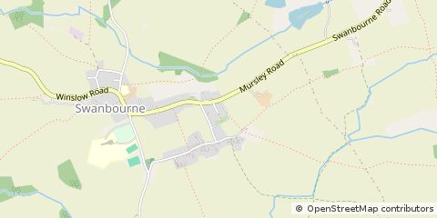 Map of Milton Keynes, Buckinghamshire
