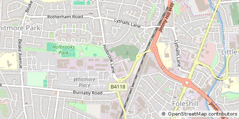 Map of Coventry