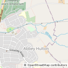 Map of Stoke-on-Trent, Staffordshire