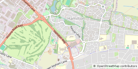 Map of Leicester