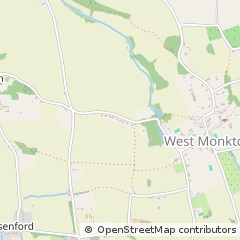 Map of Taunton, Somerset