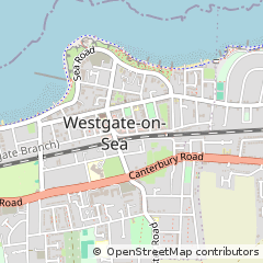 Map of Westgate-on-SEA, Kent