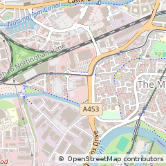 Map of Nottingham