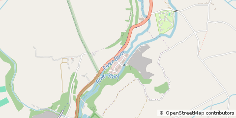 Map of Tavistock, Devon