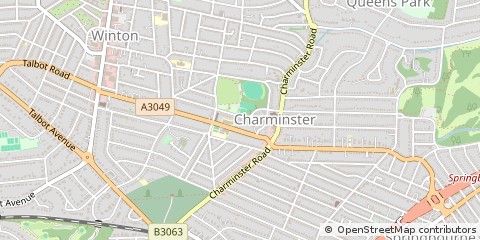 Map of Bournemouth