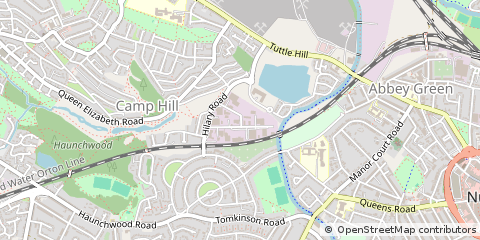 Map of Nuneaton