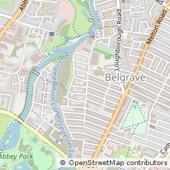 Map of Leicester