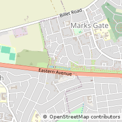 Map of Romford Essex, Essex