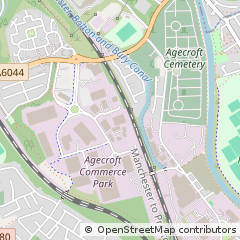 Map of Manchester, Greater Manchester