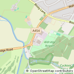 Map of Walsall, West Midlands