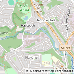 Map of Halesowen, West Midlands