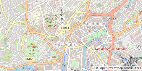 Map of Bristol