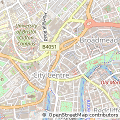 Map of Bristol