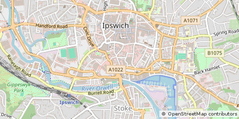 Map of Ipswich