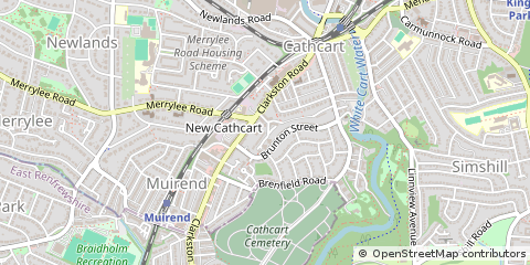 Map of Glasgow