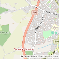 Map of Inverurie