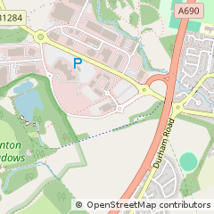 Map of Houghton LE Spring, Tyne & Wear