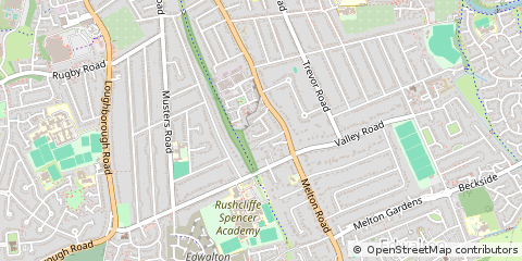 Map of Nottingham