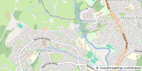 Map of Newport