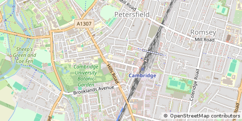 Map of Cambridge