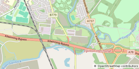 Map of Kilwinning