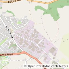 Map of Ashbourne, Derbyshire