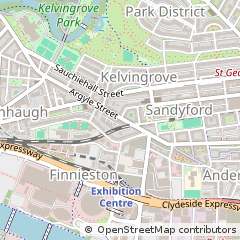 Map of Glasgow, City of Glasgow