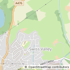 Map of Llanelli
