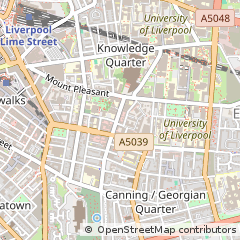 Map of Liverpool