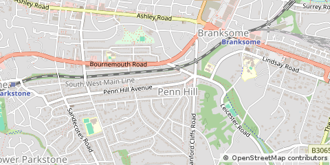 Map of Poole