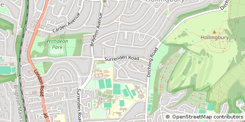 Map of Brighton