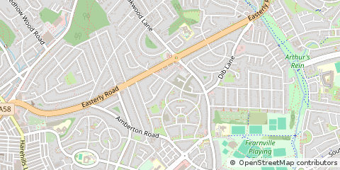 Map of Leeds