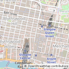 Map of Glasgow