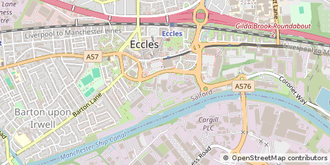Map of Manchester