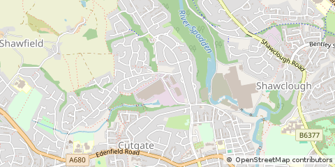 Map of Rochdale